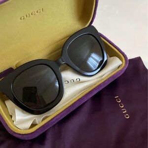 Gucci Black Sunglasses
